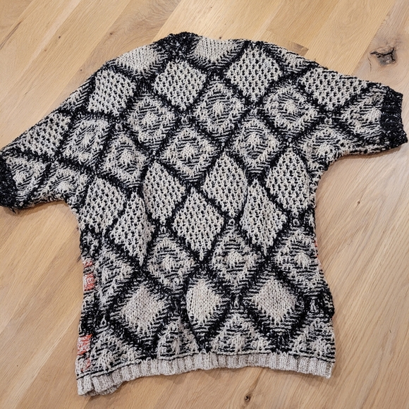 En Cream Open Knit Cardigan - Picture 6 of 7